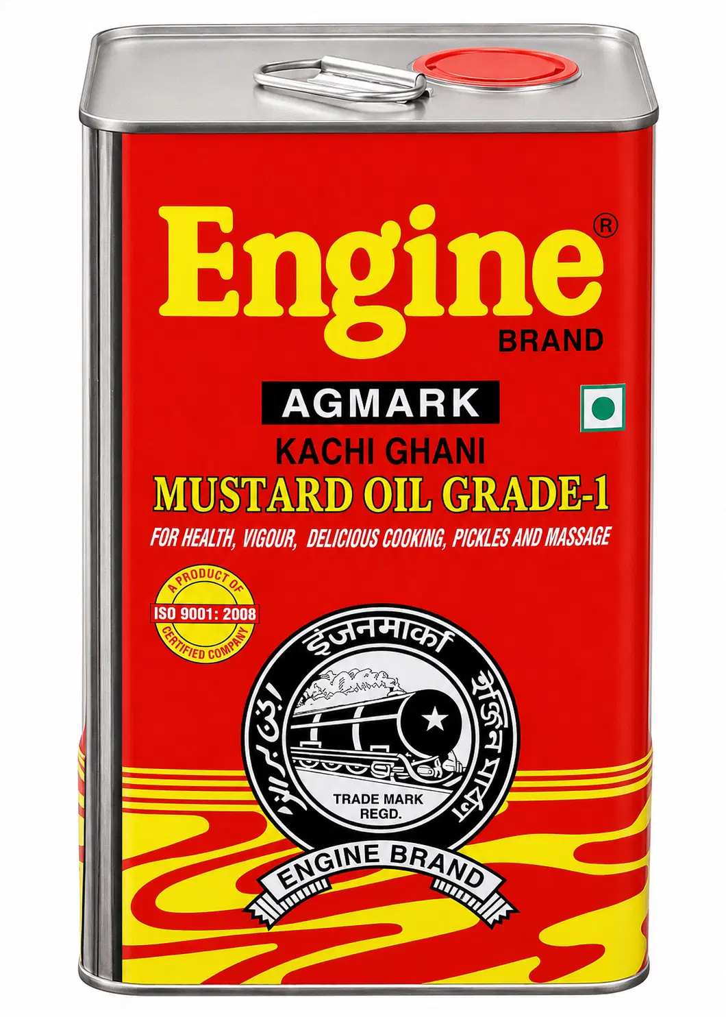 Engine Kachi Ghani Mustard Oil TIN , 15 Litre