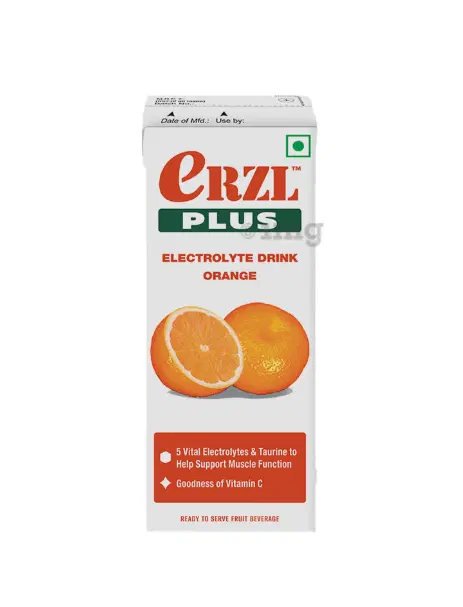 eRZL Plus Electrolyte Drink Orange, 200ml * 27 pieces