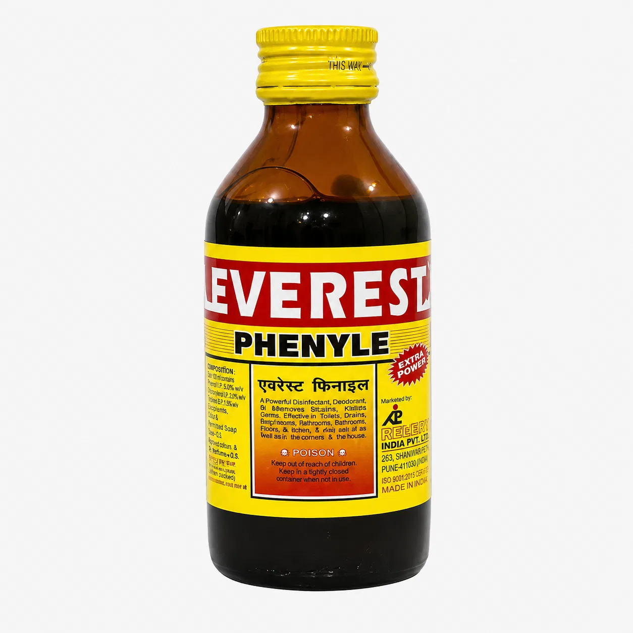 Everest Black Phenyle, 450ml