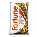 Fortune Premium Kachi Ghani Pure Mustard Oil, 1 ltr pouch – image 1