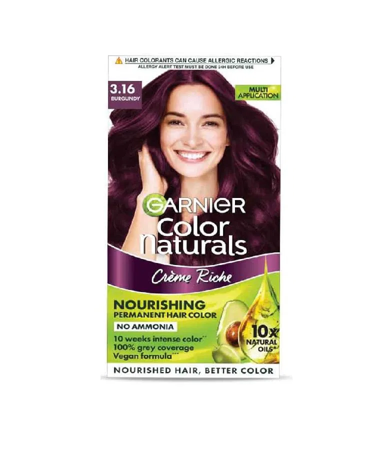 Garnier Color Naturals Ammonia-Free Cream Dye with 5 Oils | 100% Grey Coverage Mini Pack 35ml + 30g 