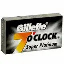 Gillette 7O'Clock Super Platinum Blade, 10 pcs – image 1
