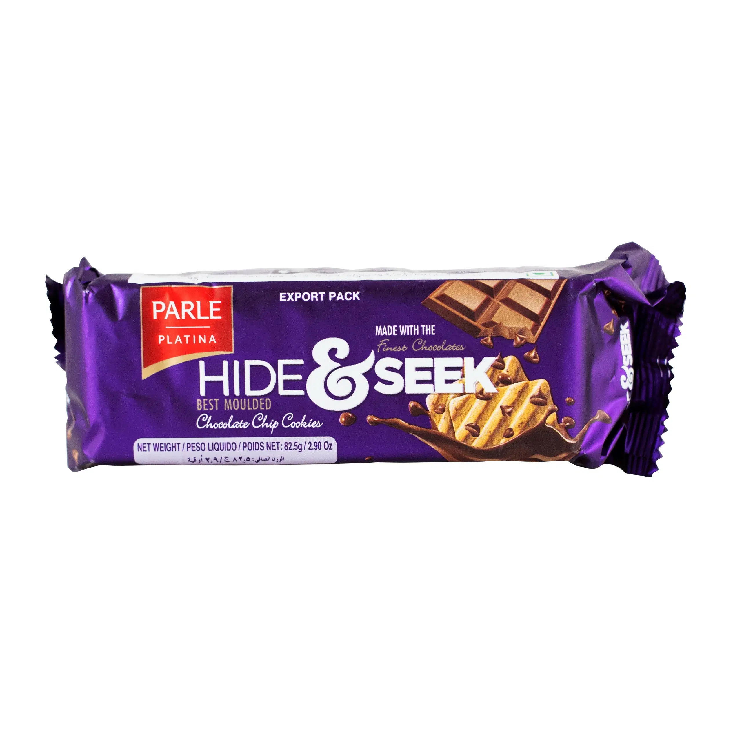 Parle Platina Hide & Seek Chocolate Chip Cookies, 120gm