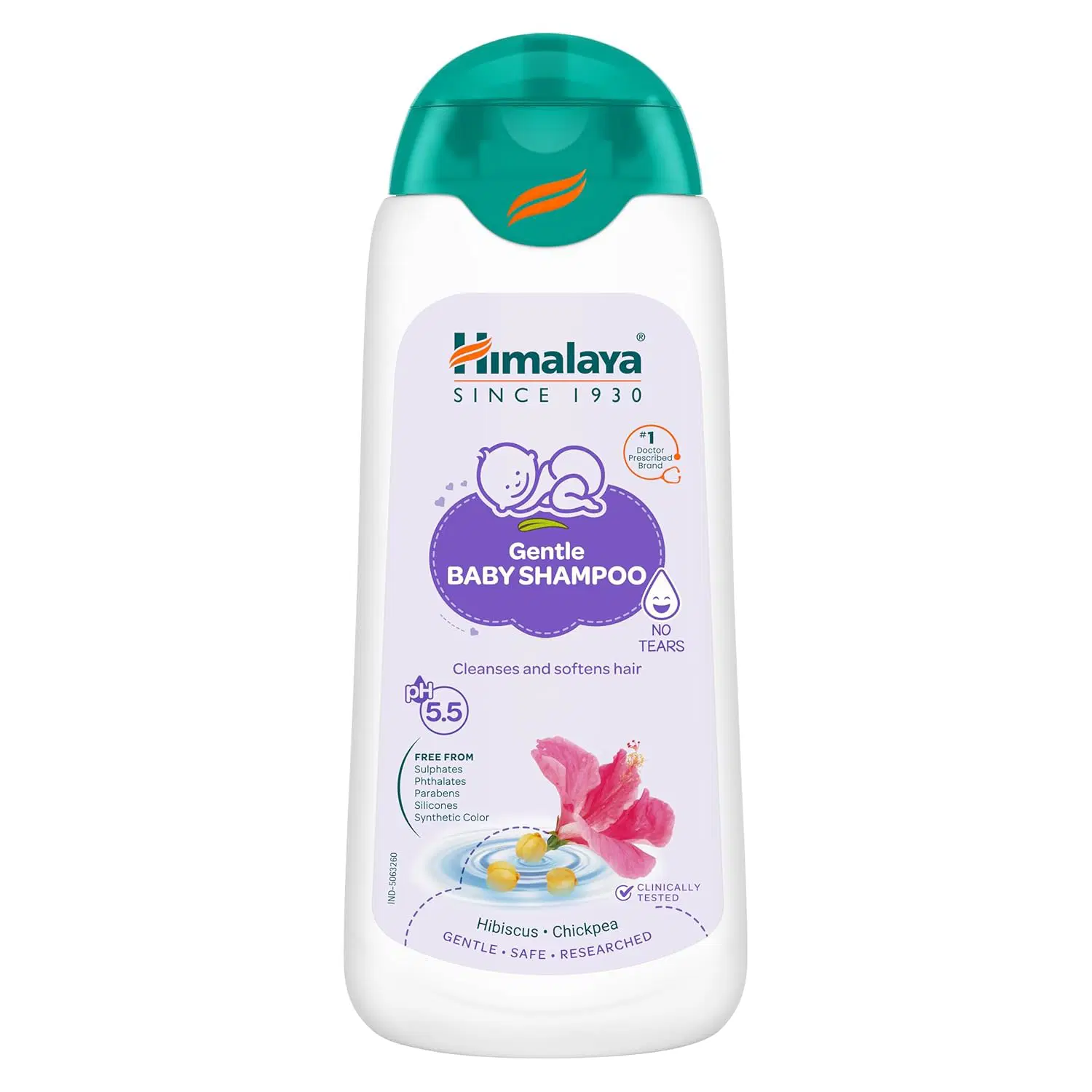Himalaya Gentle Baby Shampoo| No Tears formula | Cleanses, softens and nourishes baby's hair