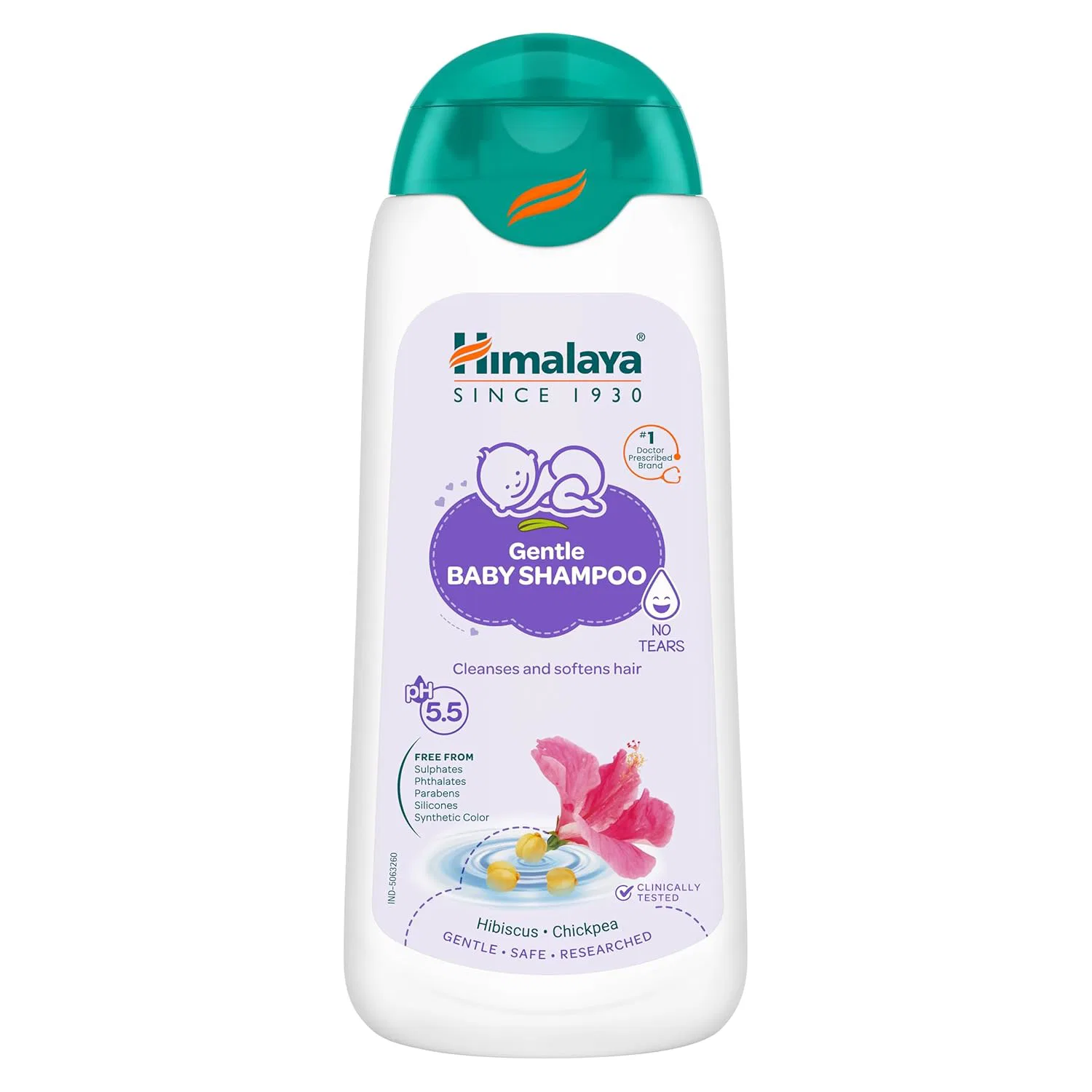 Himalaya Gentle Baby Shampoo| No Tears formula | Cleanses, softens and nourishes baby's hair