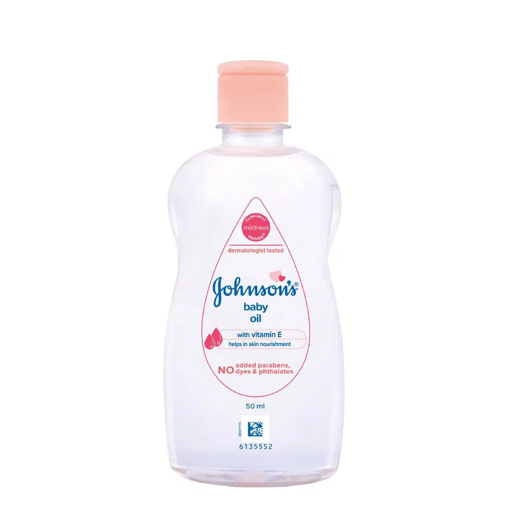 Johnson & Johnson Baby Oil With Vitamin E