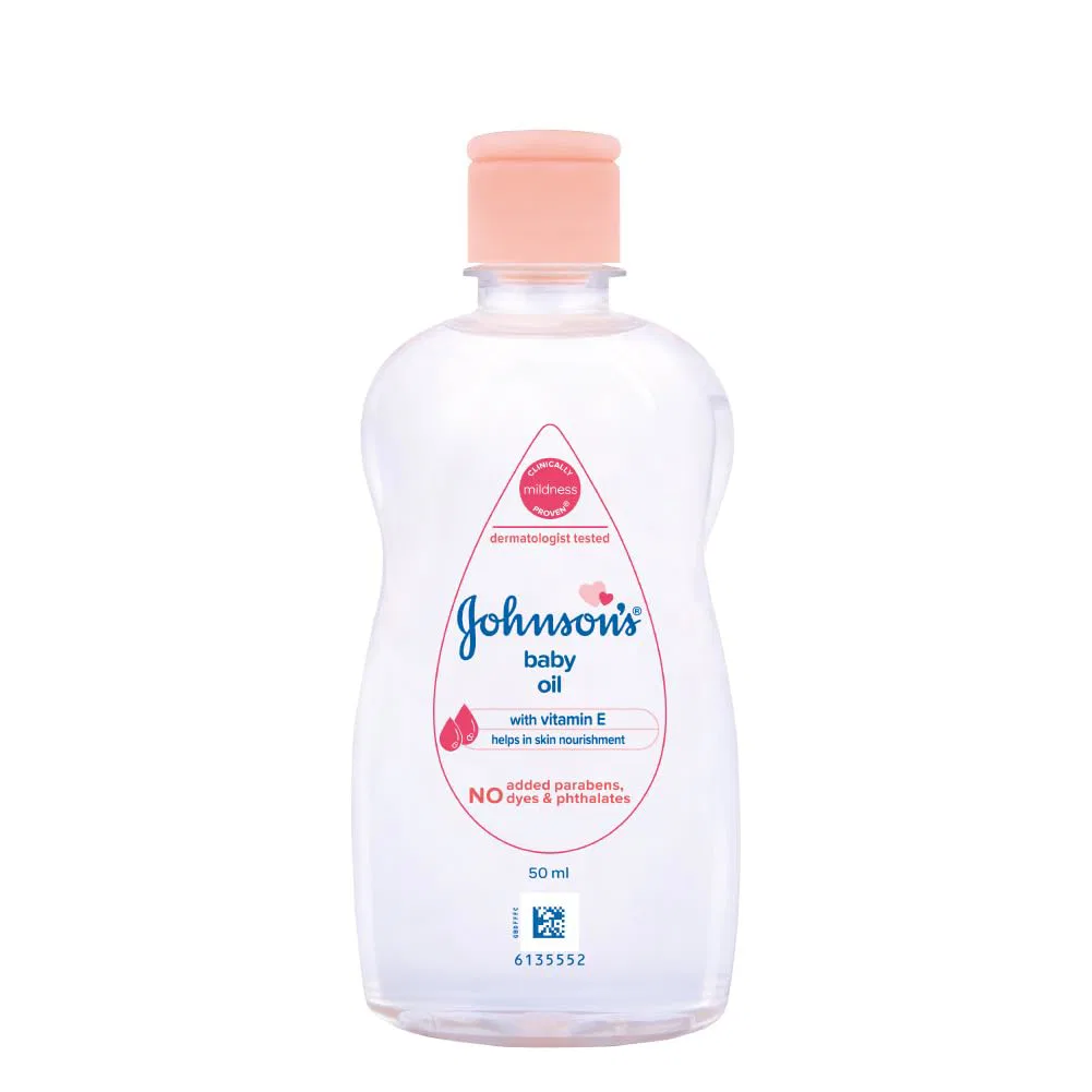 Johnson & Johnson Baby Oil With Vitamin E