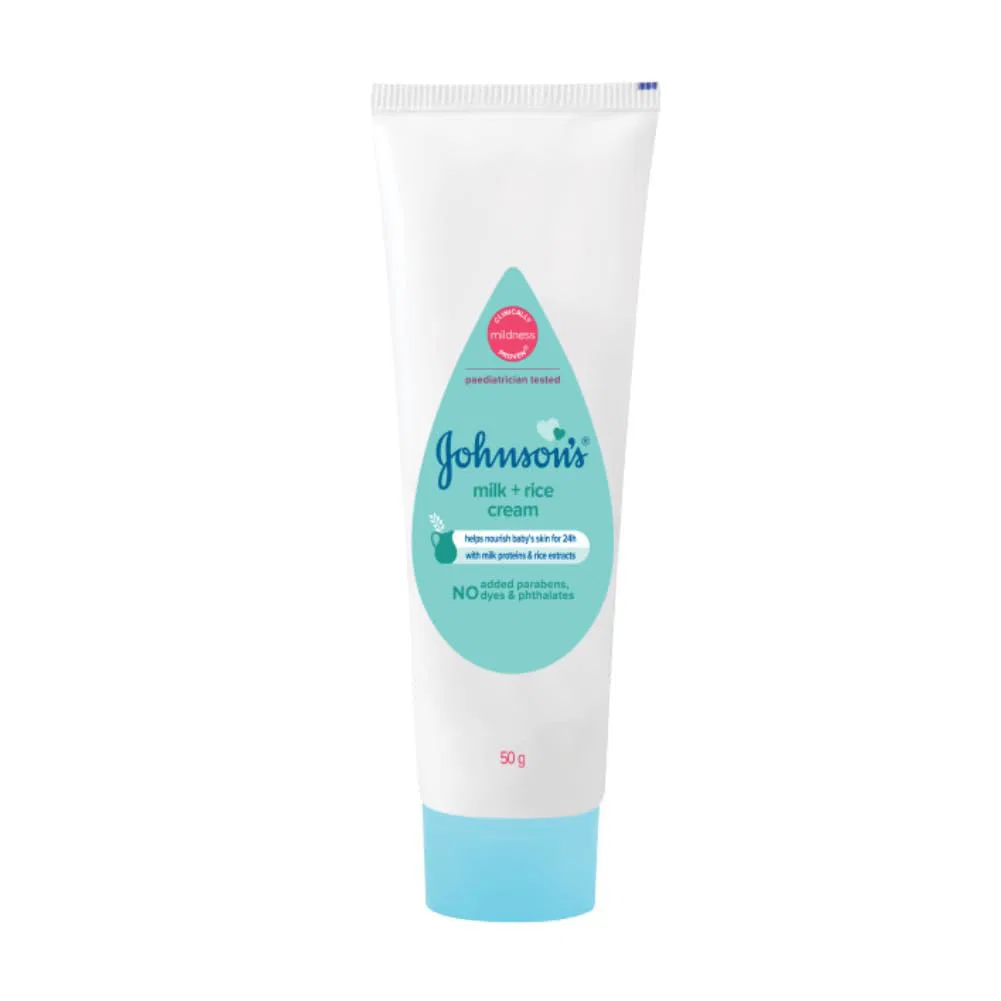 Johnson's Baby Milk and Rice Cream