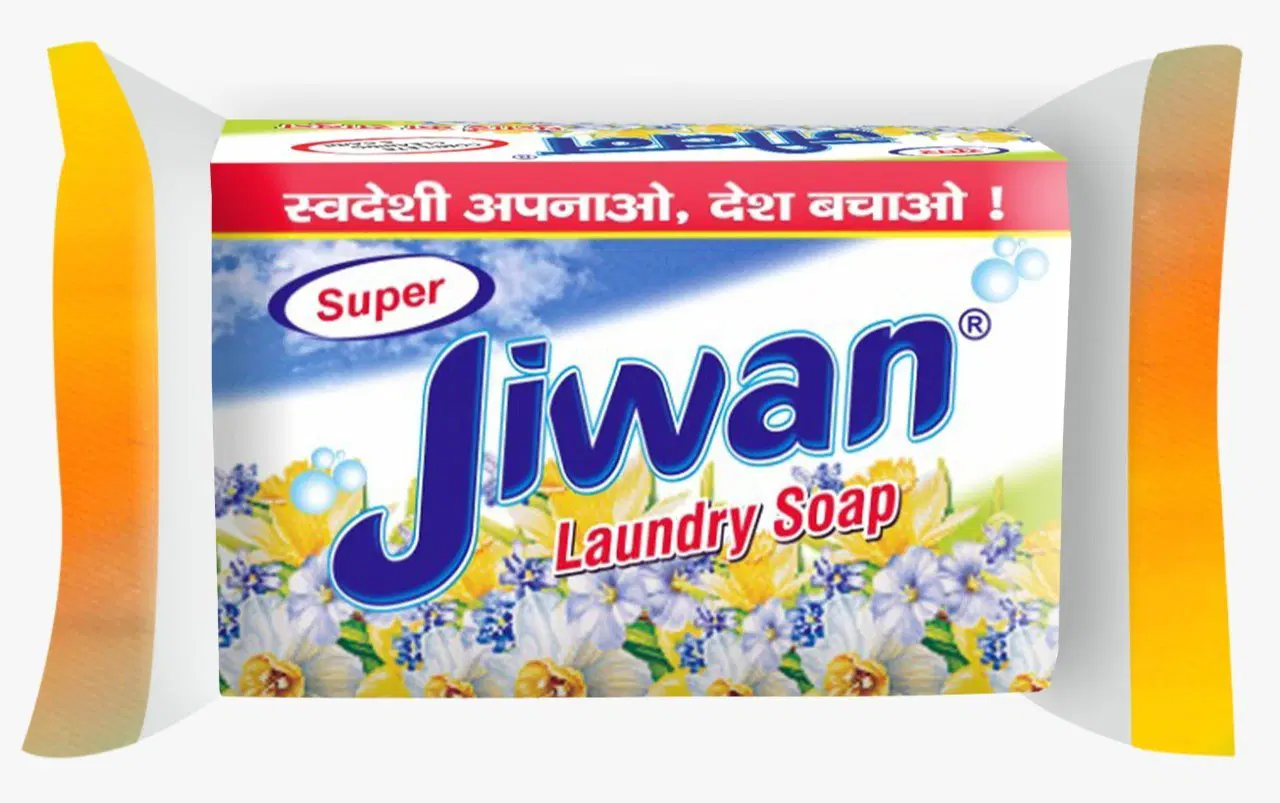 Super Jiwan Laundry Soap, 100gm