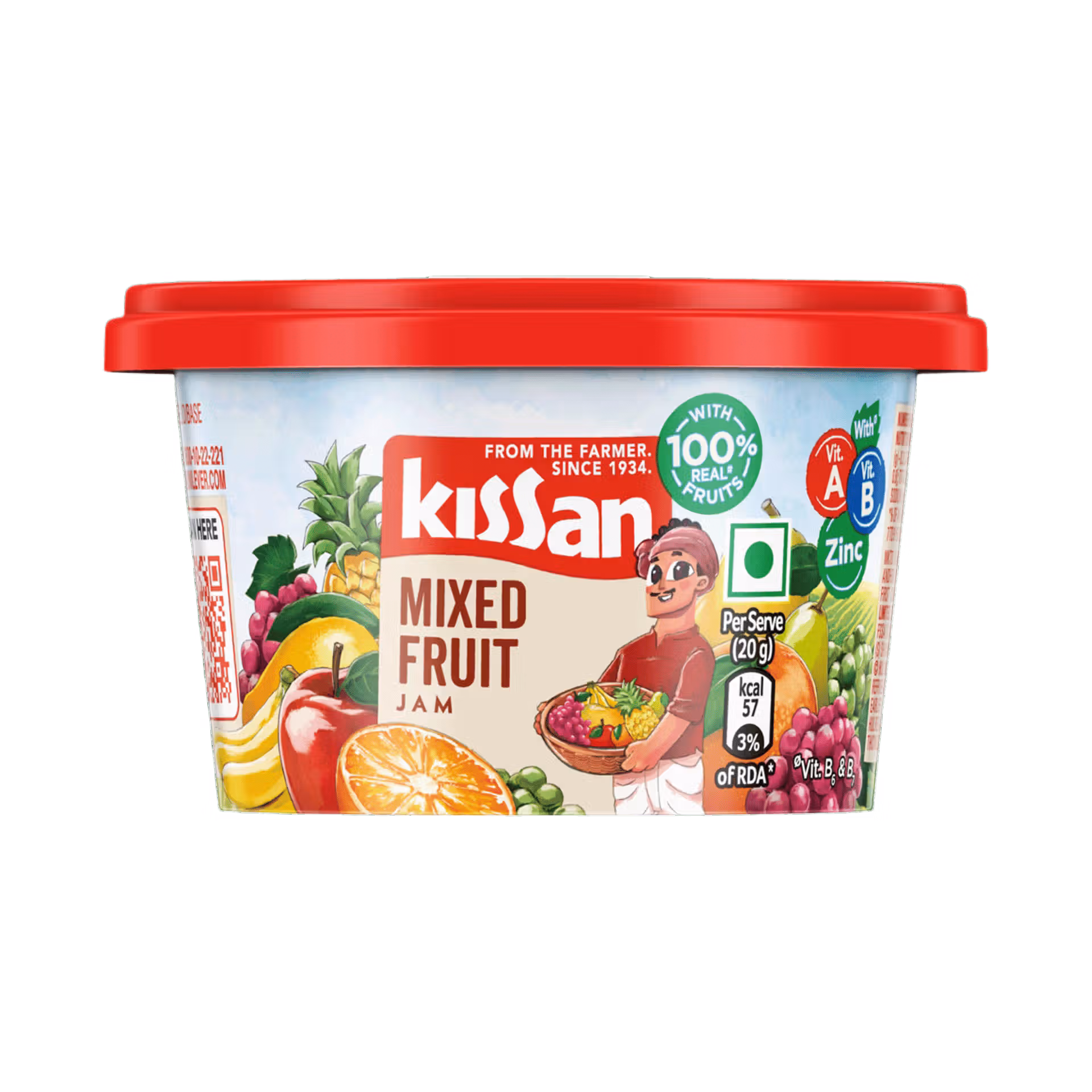 Kissan Mixed Fruit Jam, Jar