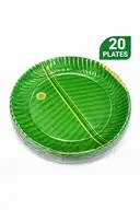 Disposable Plates 14 No | Kolpaat Design Light Plates | Pack of 20 pieces – image 1