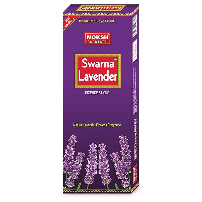 Moksh Swarna Lavender Incense Sticks | Agarbatti | Dhup