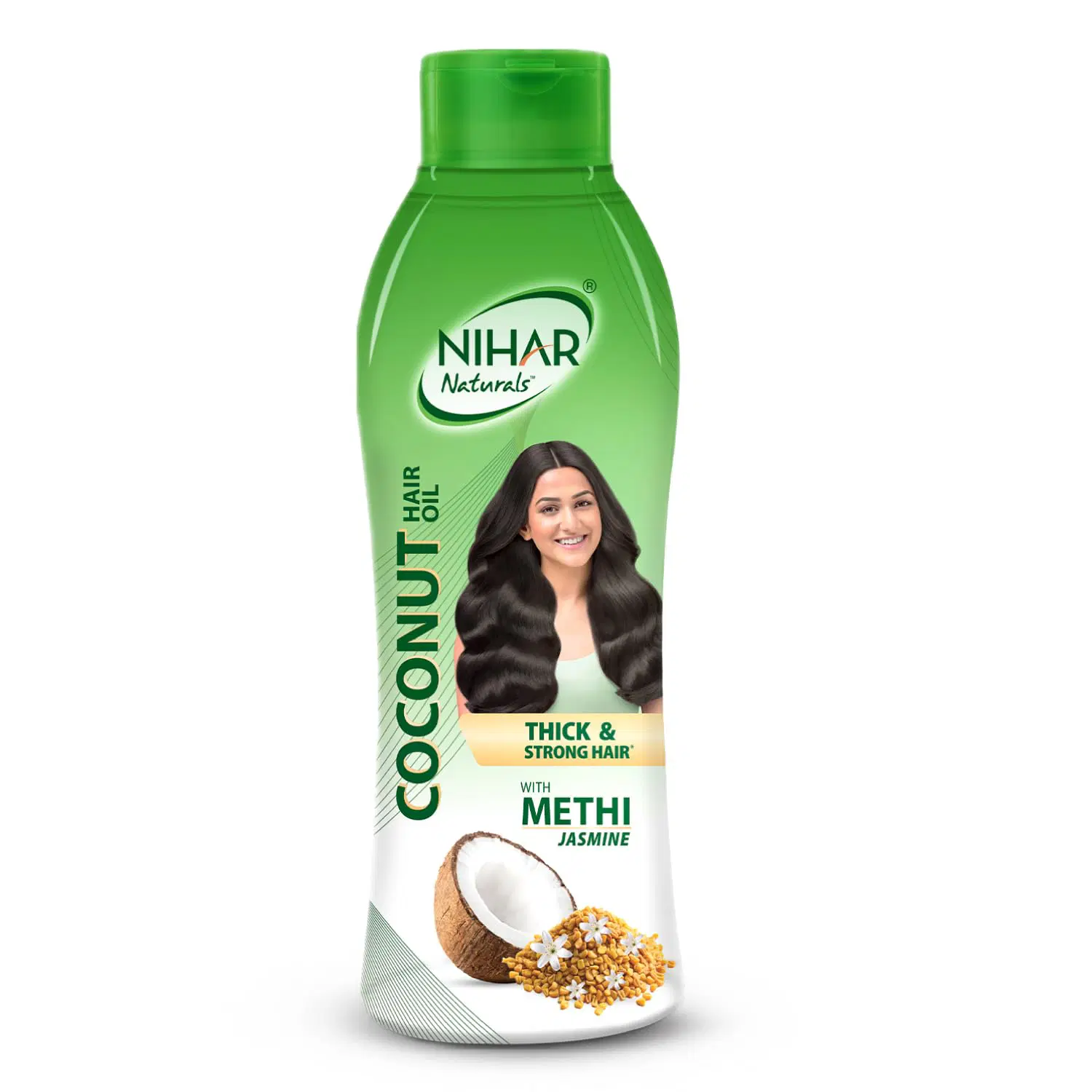 Nihar Naturals Coconut With Methi Jasmine Oil