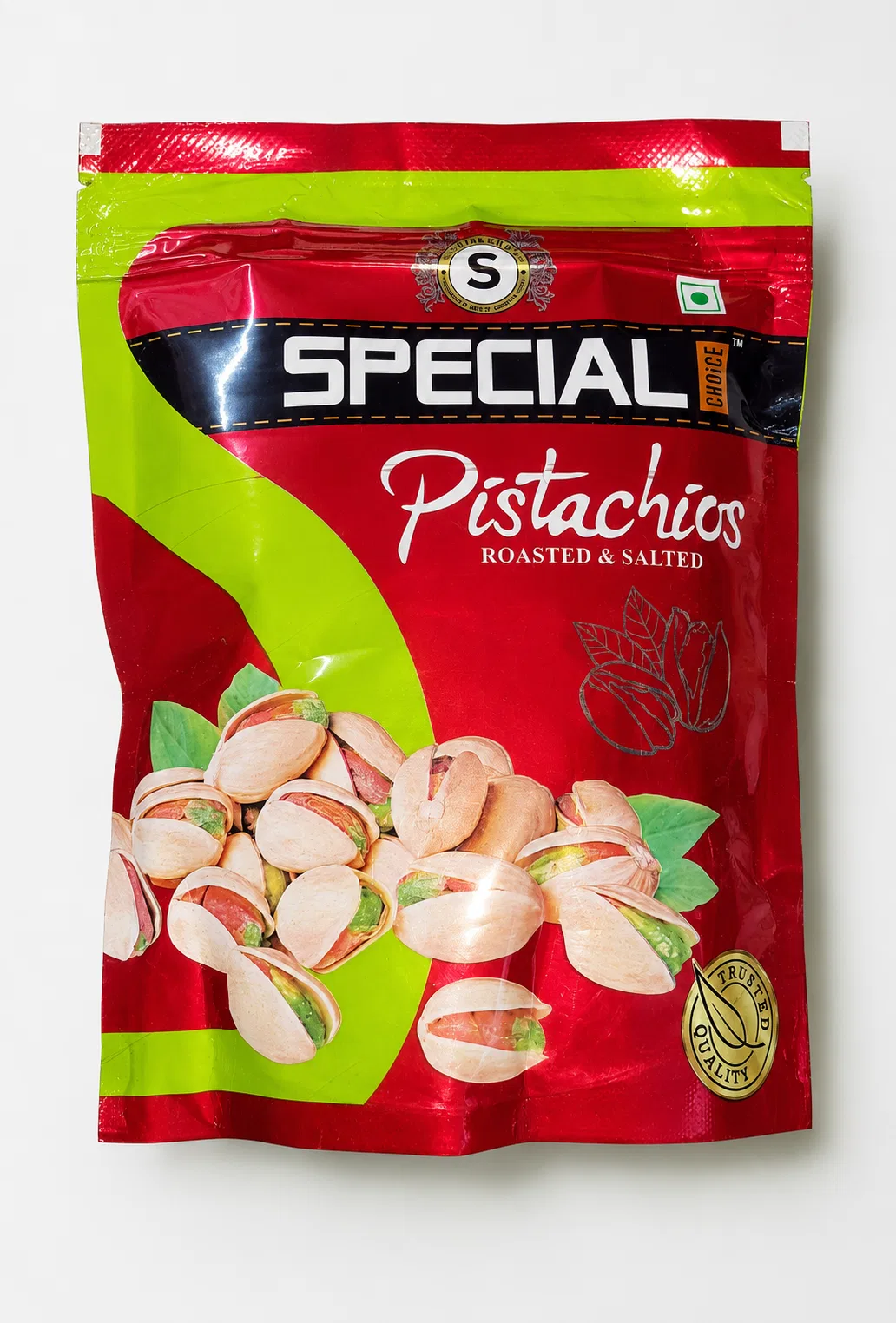 Roasted & Salted Pistachios | Pista Dry Fruit | Rich In Protein, Phosphorus 