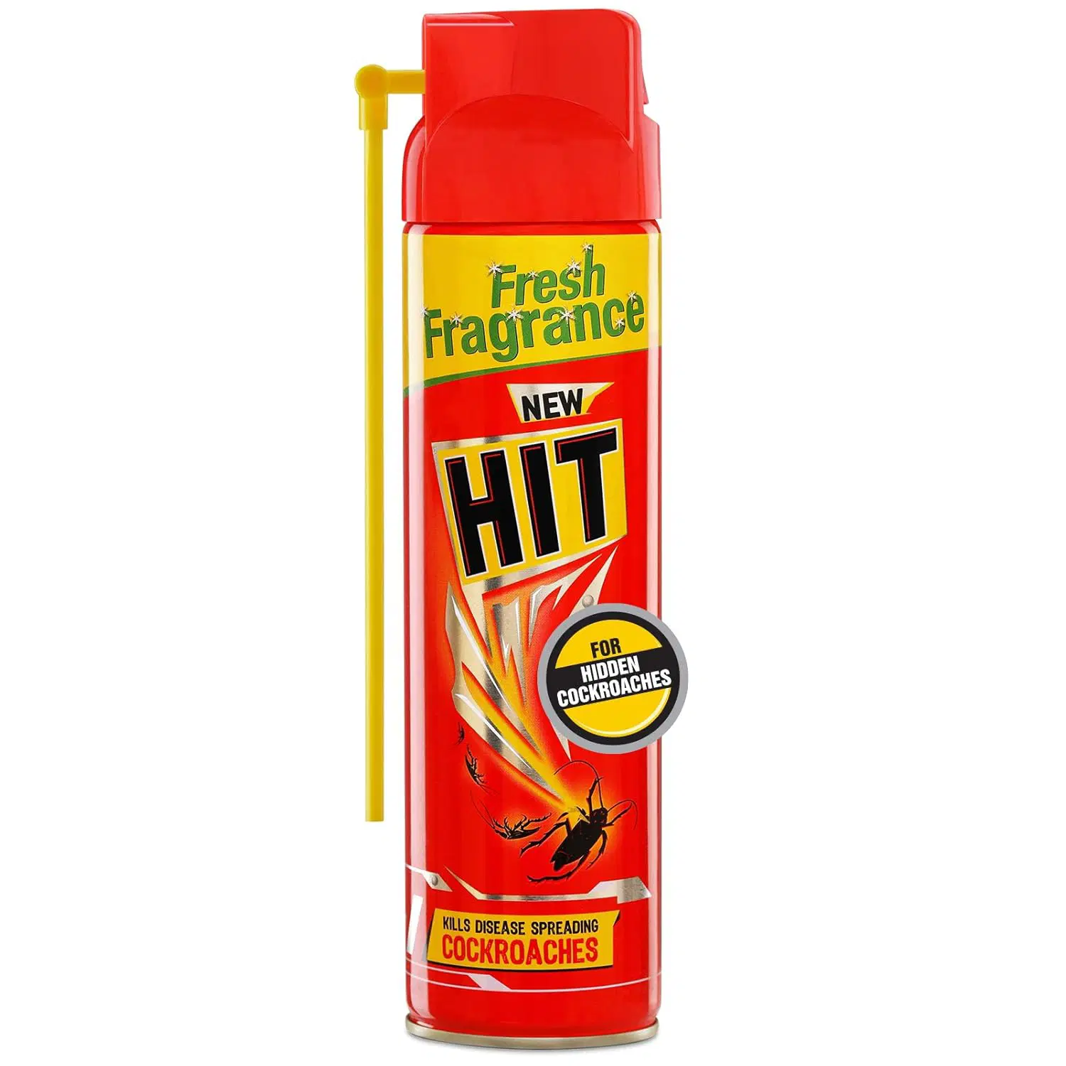 HIT Spray - Crawling Insect Killer - Instant Kill, Deep-Reach Nozzle, Fresh Fragrance