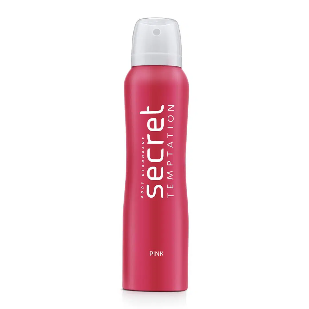 Secret Temptation Pink Deodorant for Women, Long Lasting Floral Fragrance for Office Wear, 50 ml