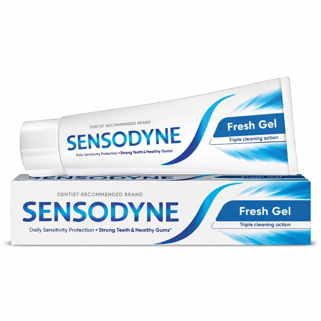 Sensodyne Toothpaste Fresh Gel | Dentist Recommended | Everyday Use Paste