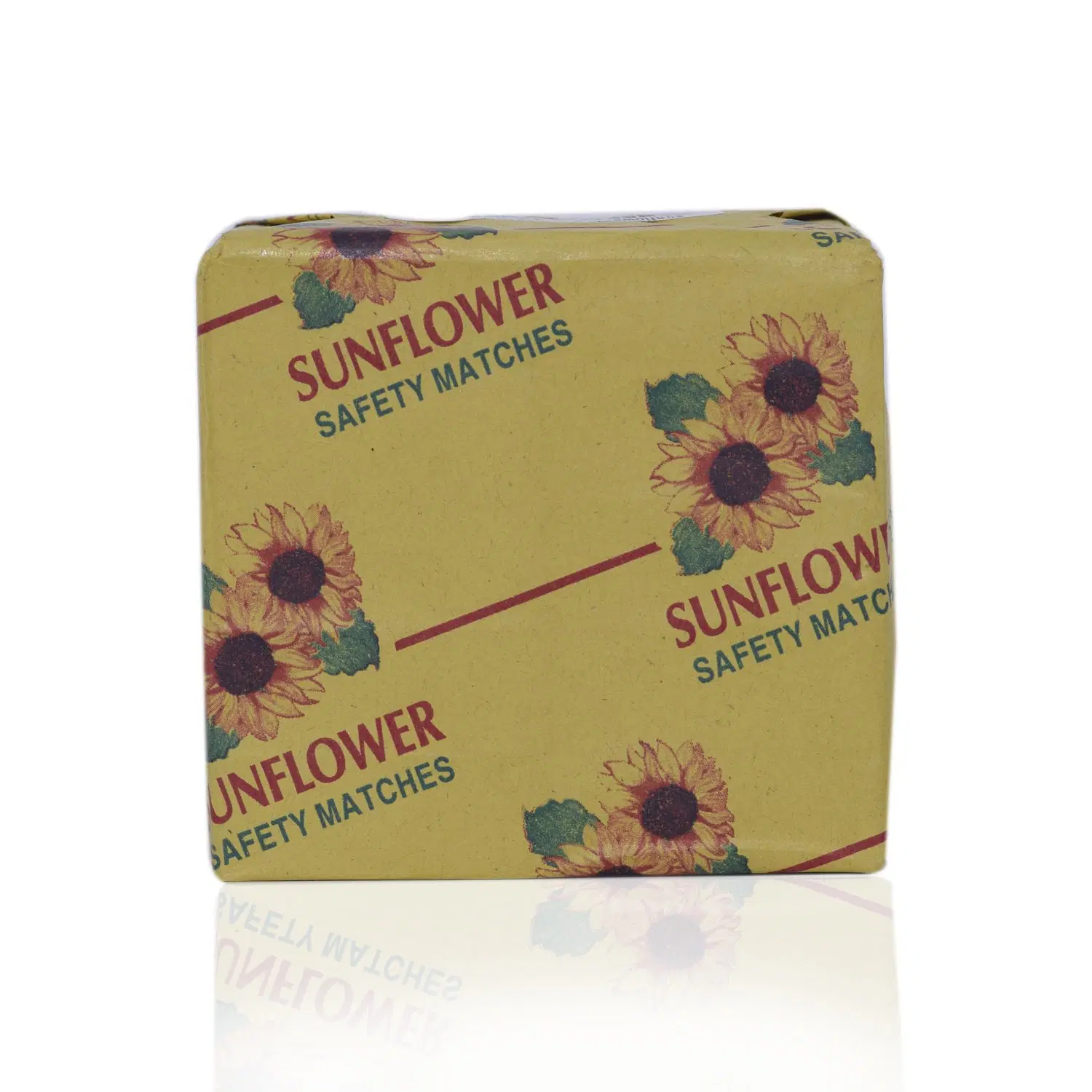 Sunflower Safety Matches, 10x1 Pieces Box