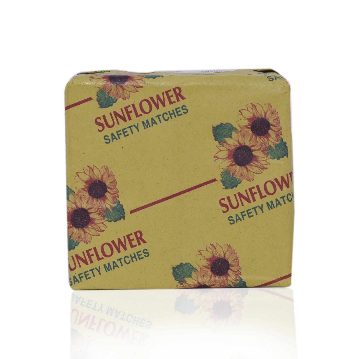 Sunflower Safety Matches, 10x1 Pieces Box