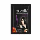 Sunsilk Black Shine Shampoo, 5ml Sachet - Pack of 16  – image 1
