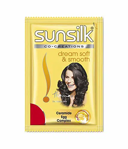  Sunsilk Dreamsoft & Smooth Shampoo Sachet, 5ml - Pack of 16