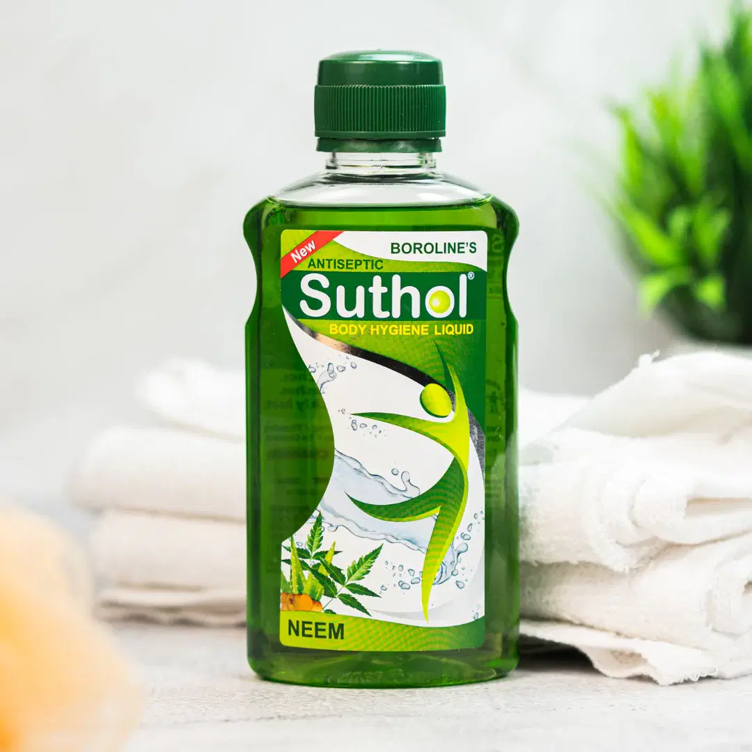 Boroline's Suthol Neem Antiseptic Body Hygiene Liquid, 100ml