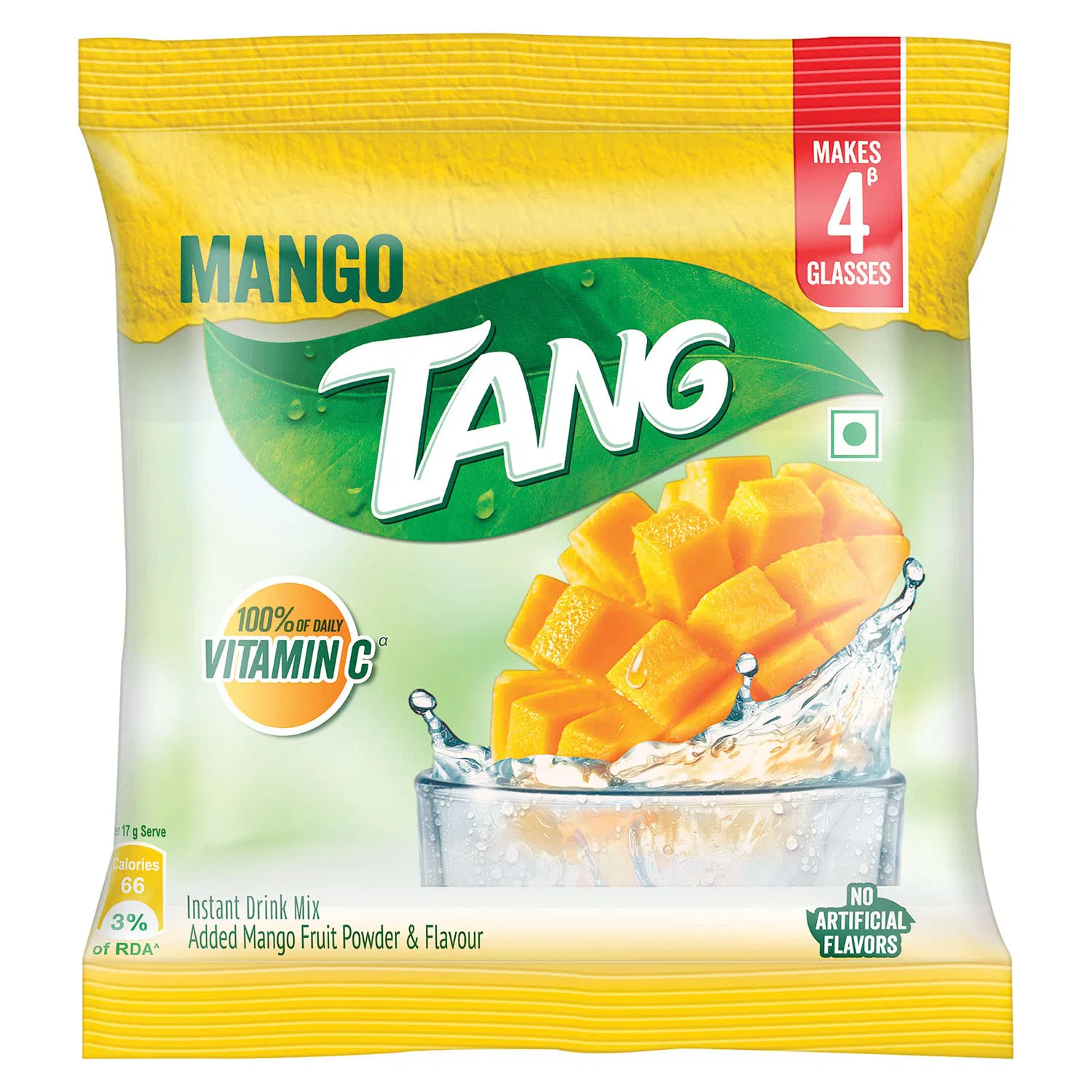 Tang Mango Instant Drink Mix, 75gm