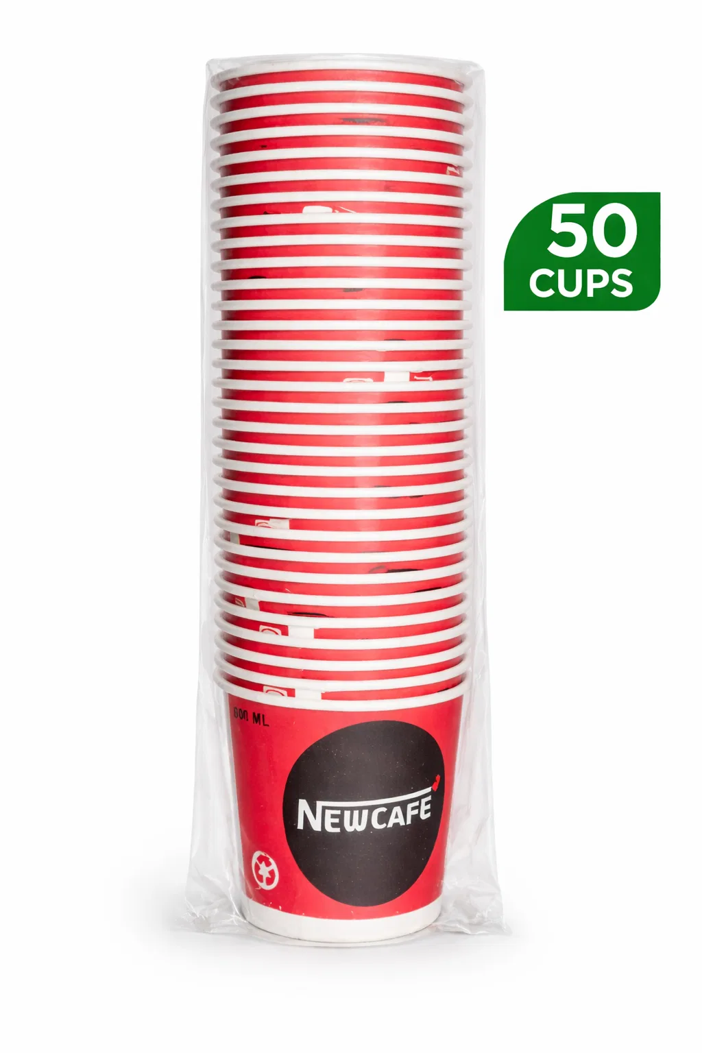 Disposable Paper Tea & Coffee Cups | 100ml | 50 Pieces Pack