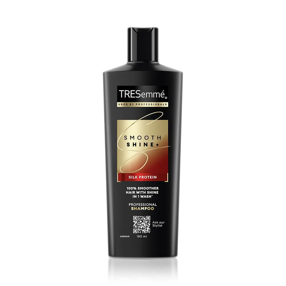 TRESemmé Smooth Shine+ Shampoo 180ml With Vitamin H and Silk Protein 