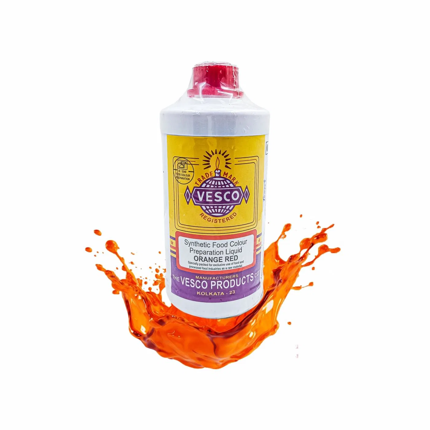 Vesco Synthetic Food Colour Food Flavouring Color for Cake Décor, Fondant,Pack of 1, 100 gm