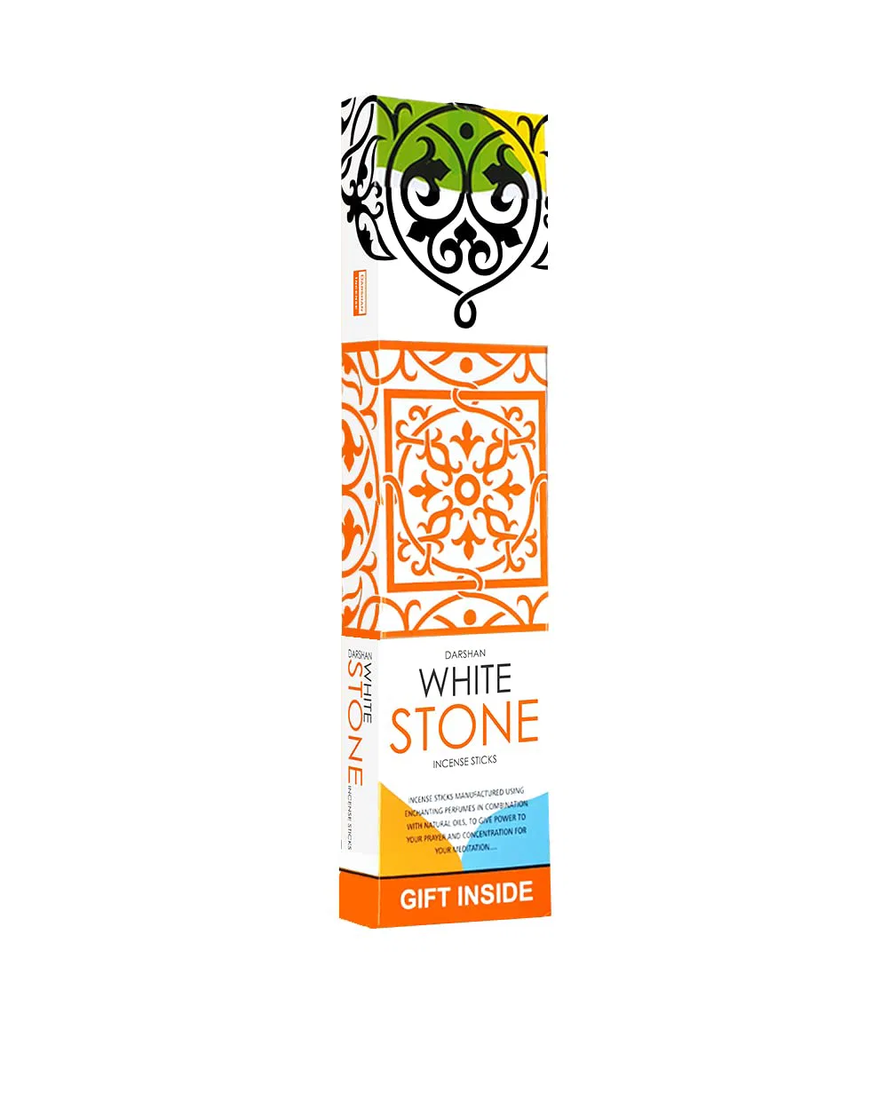 Darshan Effects White Stone Agarbatti | Incense Sticks | Dhup