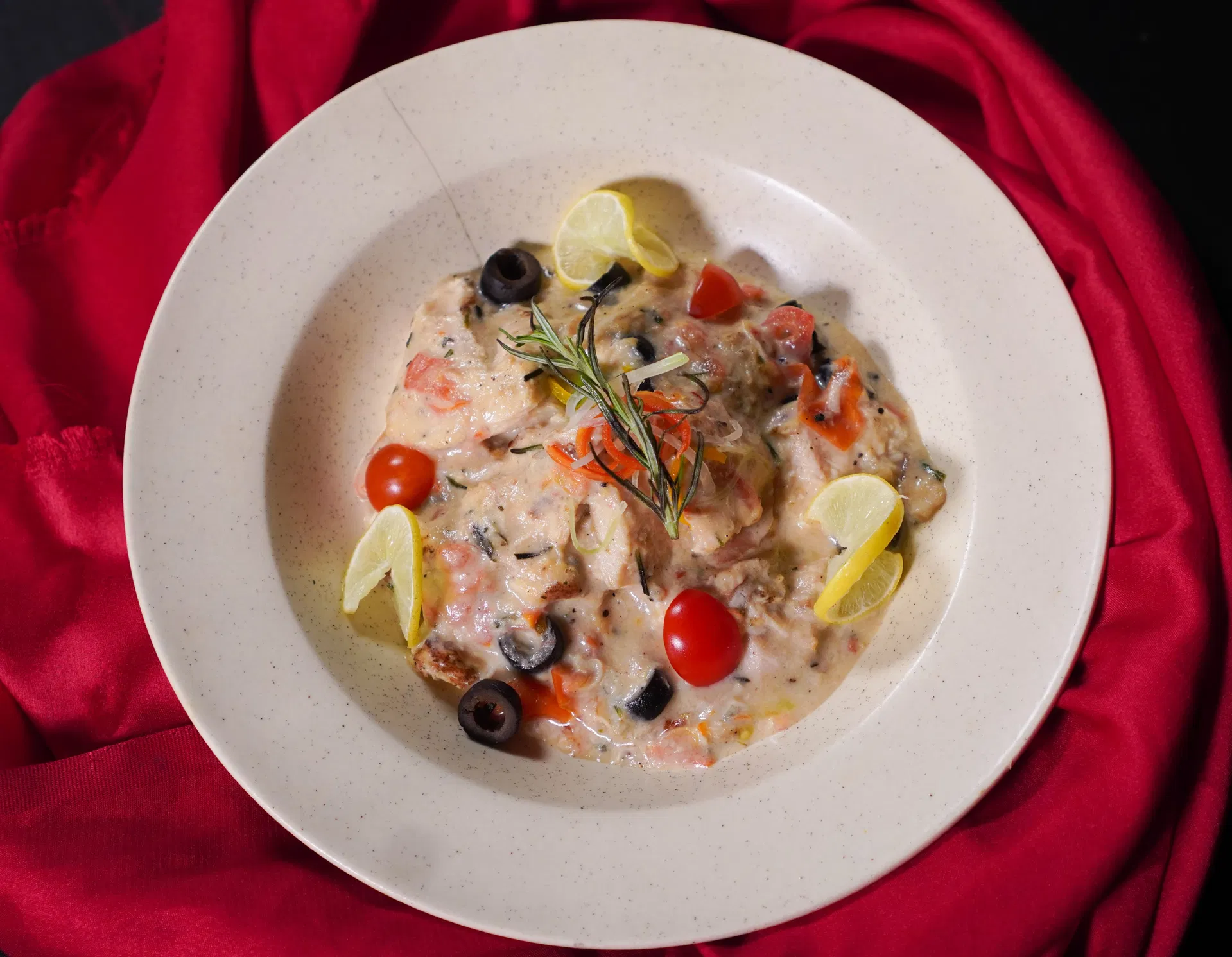 Creamy Malai Lemon Pepper Chicken