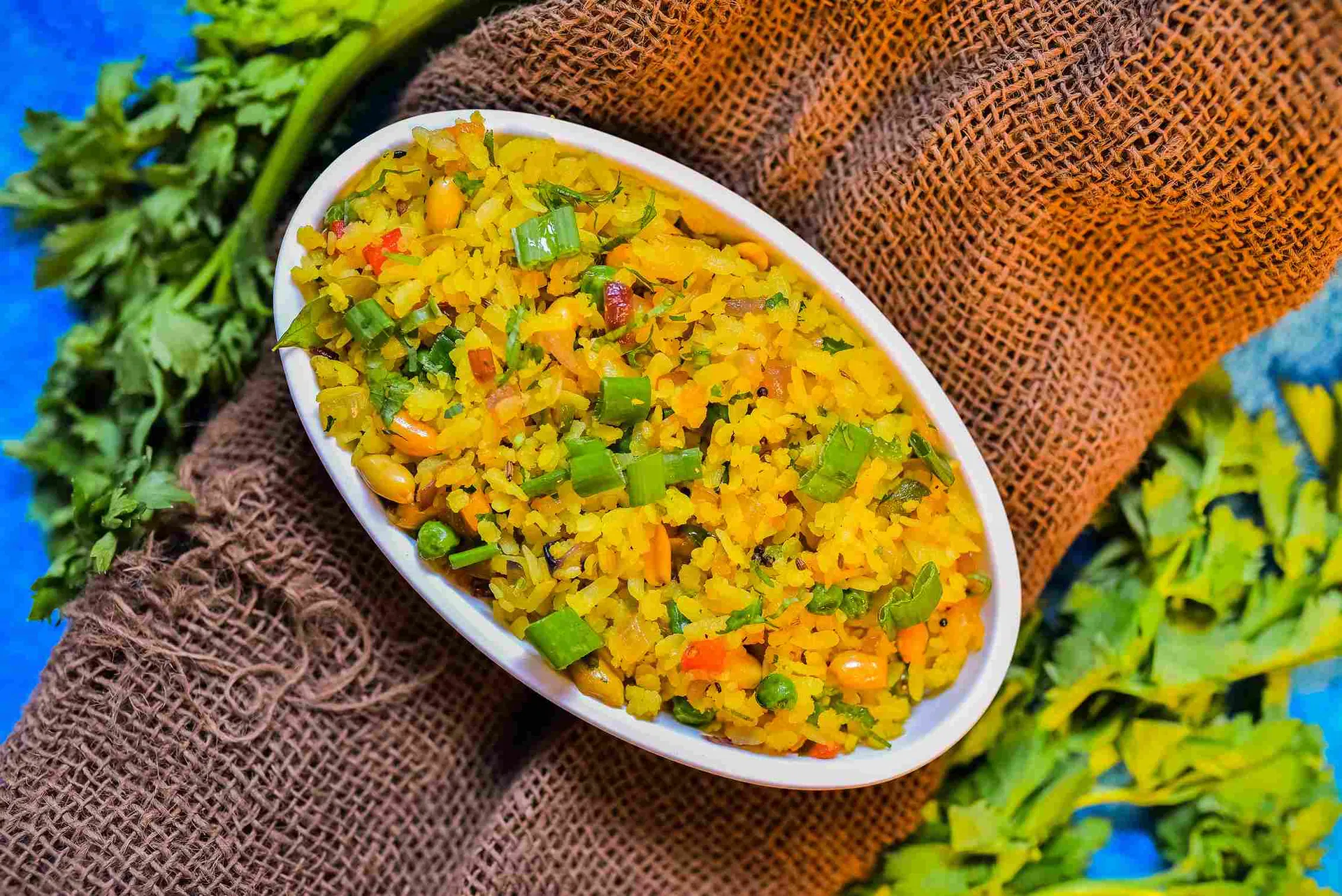 High Protein Ghar ka Poha