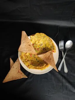 MKR Vegetable Omelette with Toast – image 1