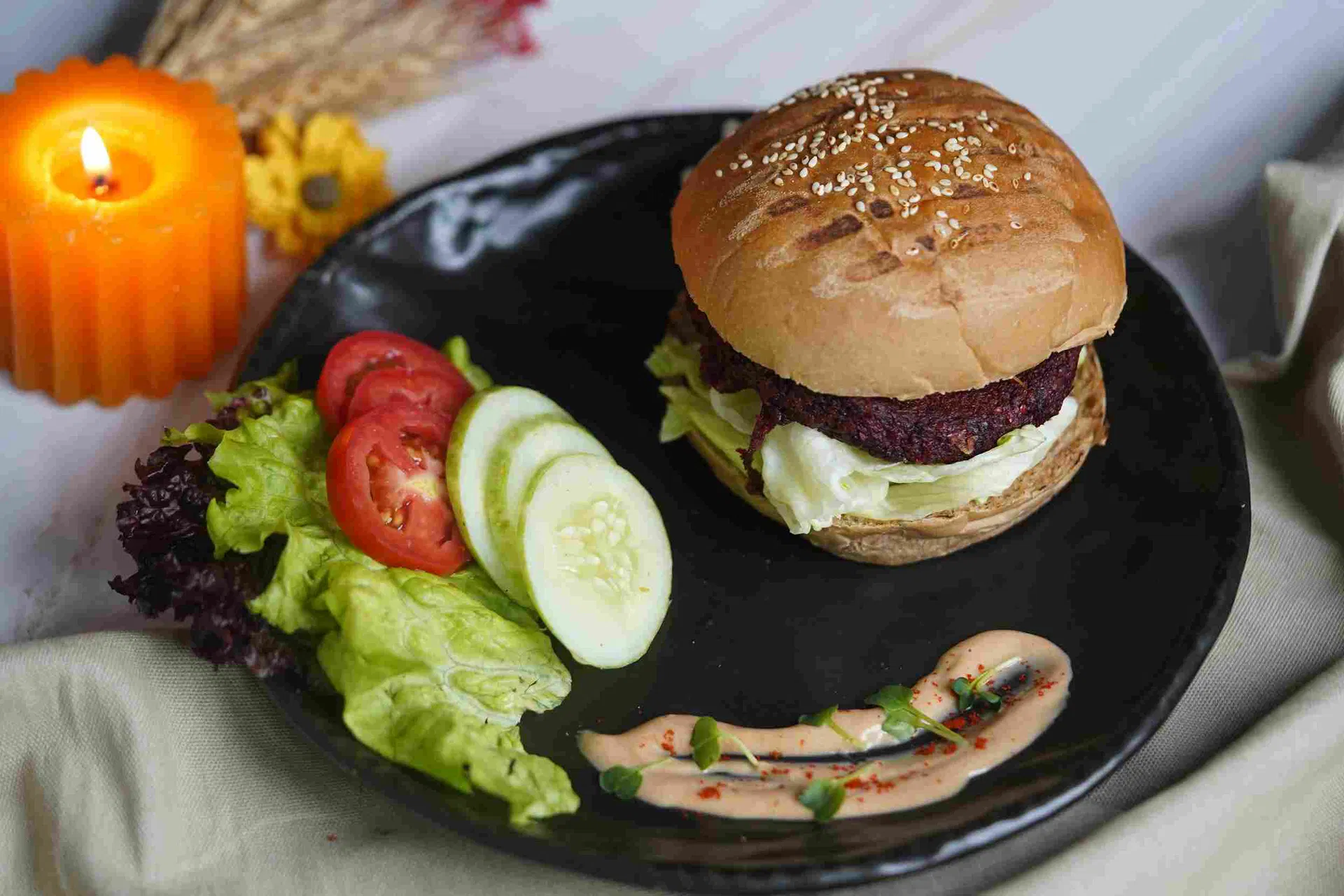 MKR Beetroot Burger