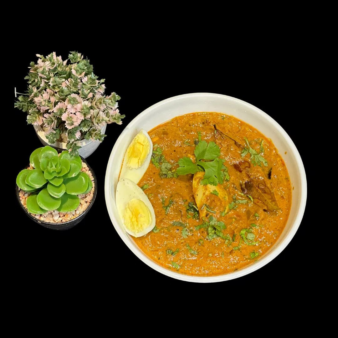 Anda Pondicherry Curry with Rice/Roti