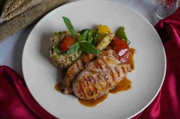 Char Grilled Chicken Rasoi Style with Rice/Roti – image 1