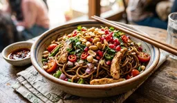 Atta Dragon Noodles with Chicken (Whole Wheat) – image 1