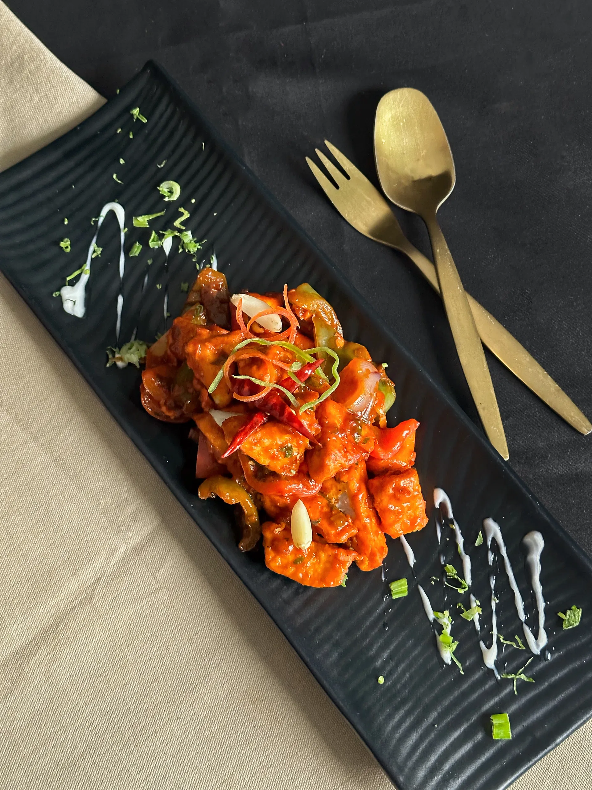 MKR Crispy Asian Chilli Garlic Tofu