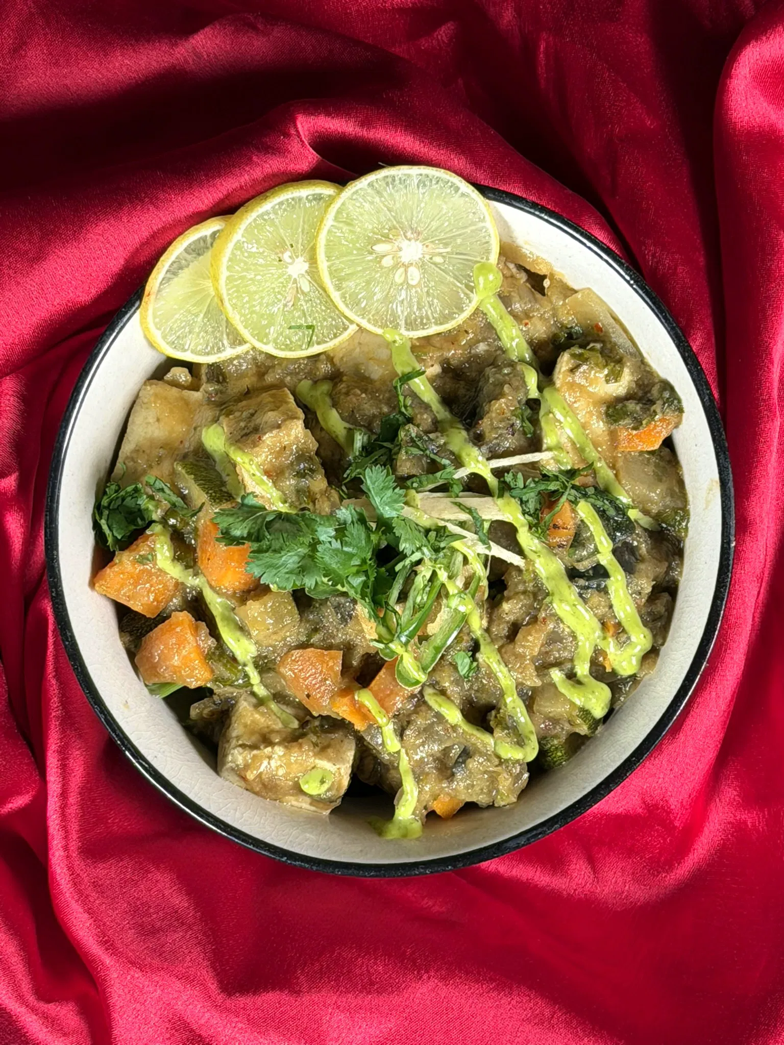 MKR Malaysian Sabzi Curry with Rice/Roti