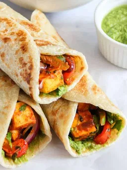 Achari Paneer Tikka Roll Rasoi Style – image 1