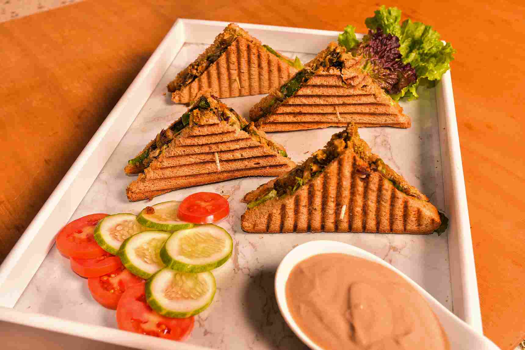 Smoky Chicken Tikka Sandwich