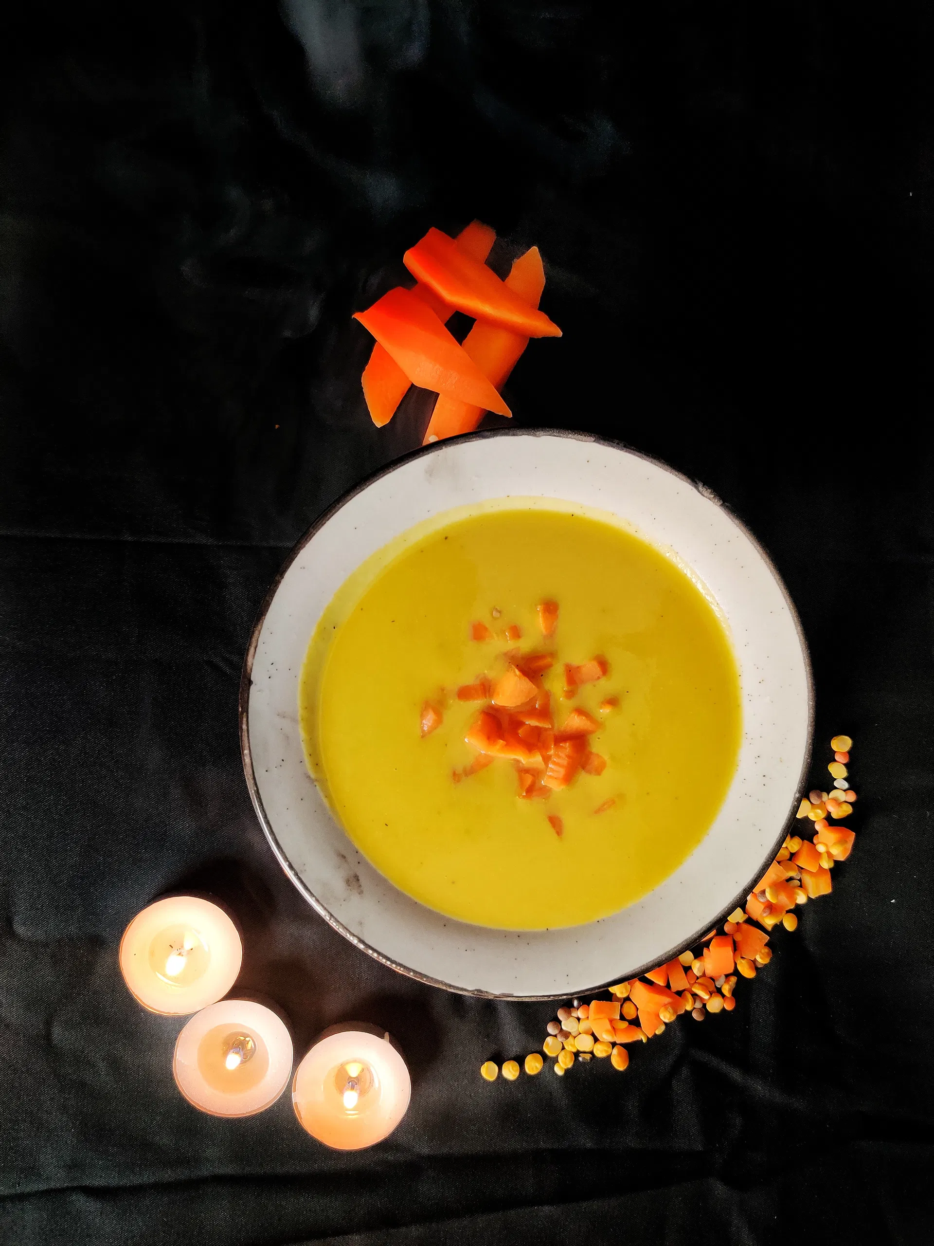 MKR Spiced Carrot and Lentil Soup