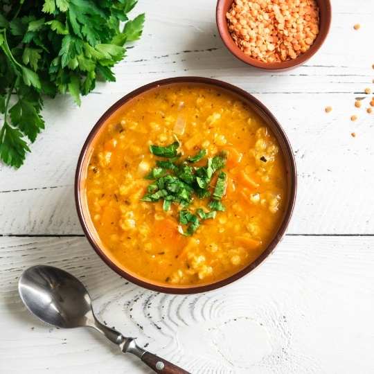 MKR Lentil Tomato Soup