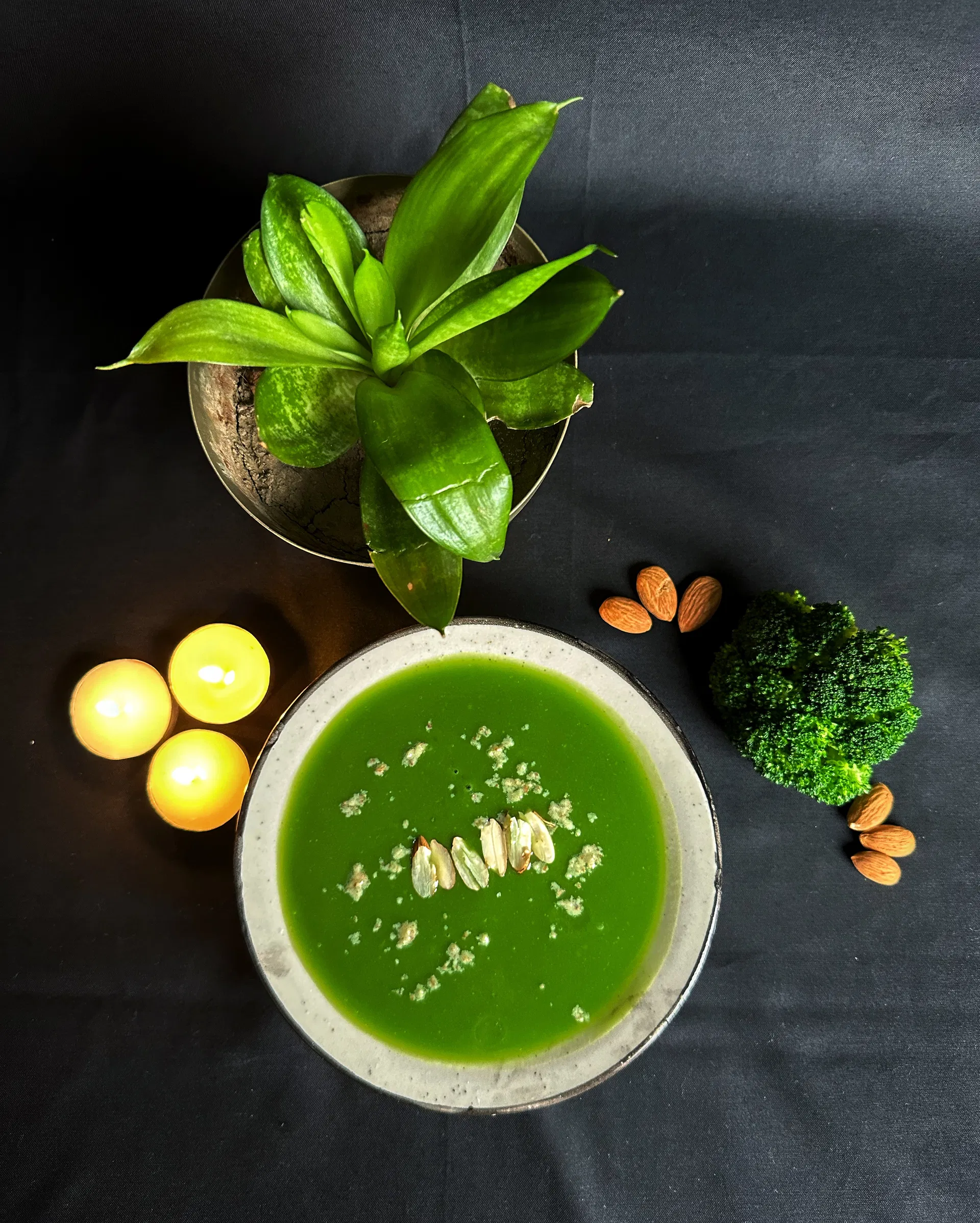 MKR Roasted Nutty Broccoli Soup