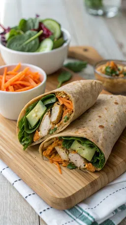 Atta Chicken Wrap (Whole Wheat) – image 1