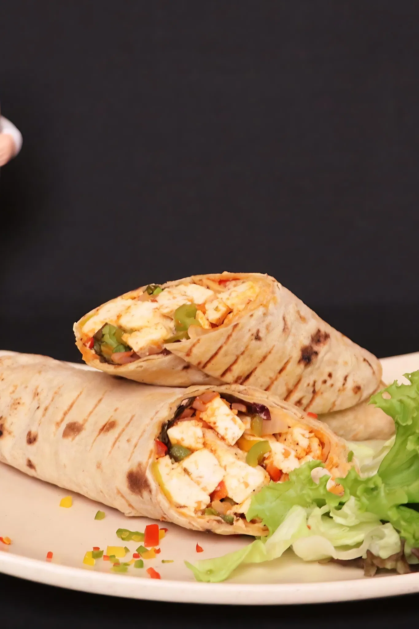 Atta Tofu Wrap (Whole Wheat)