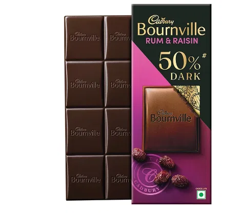 Bournville rum and raisin chocolate