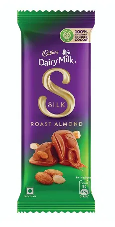 Dariy milk silk roast almond chocolate