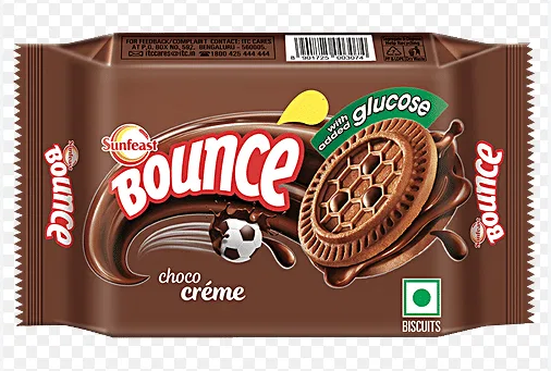 Sunfeast bounce choco creme biscuits